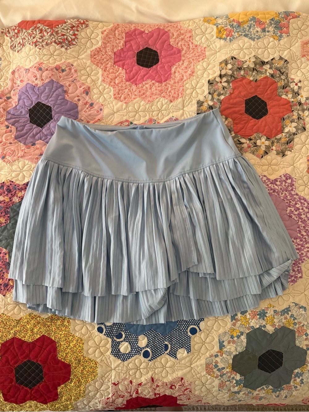 Light Blue Tennis Skirt